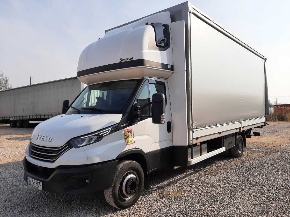 IVECO/JUSAM STANISŁAWJURKOWSKI 70C18/JU06 PLANDEKA Z WINDĄ - Utilitaire rideaux coulissants (PLSC): photos 2 IVECO/JUSAM STANISŁAWJURKOWSKI 70C18/JU06 PLANDEKA Z WINDĄ - Utilitaire rideaux coulissants (PLSC): photos 2