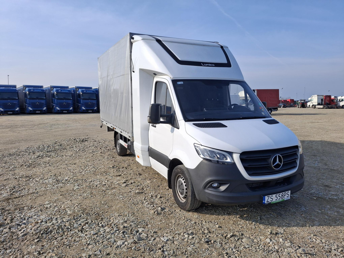 MERCEDES BENZ SPRINTER PLANDEKA - Utilitaire rideaux coulissants (PLSC): photos 1 MERCEDES BENZ SPRINTER PLANDEKA - Utilitaire rideaux coulissants (PLSC): photos 1