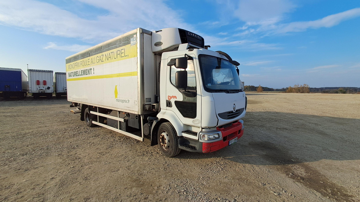 Camion frigorifique RENAULT MIDLUM SOLÓWKA Z WINDĄ
