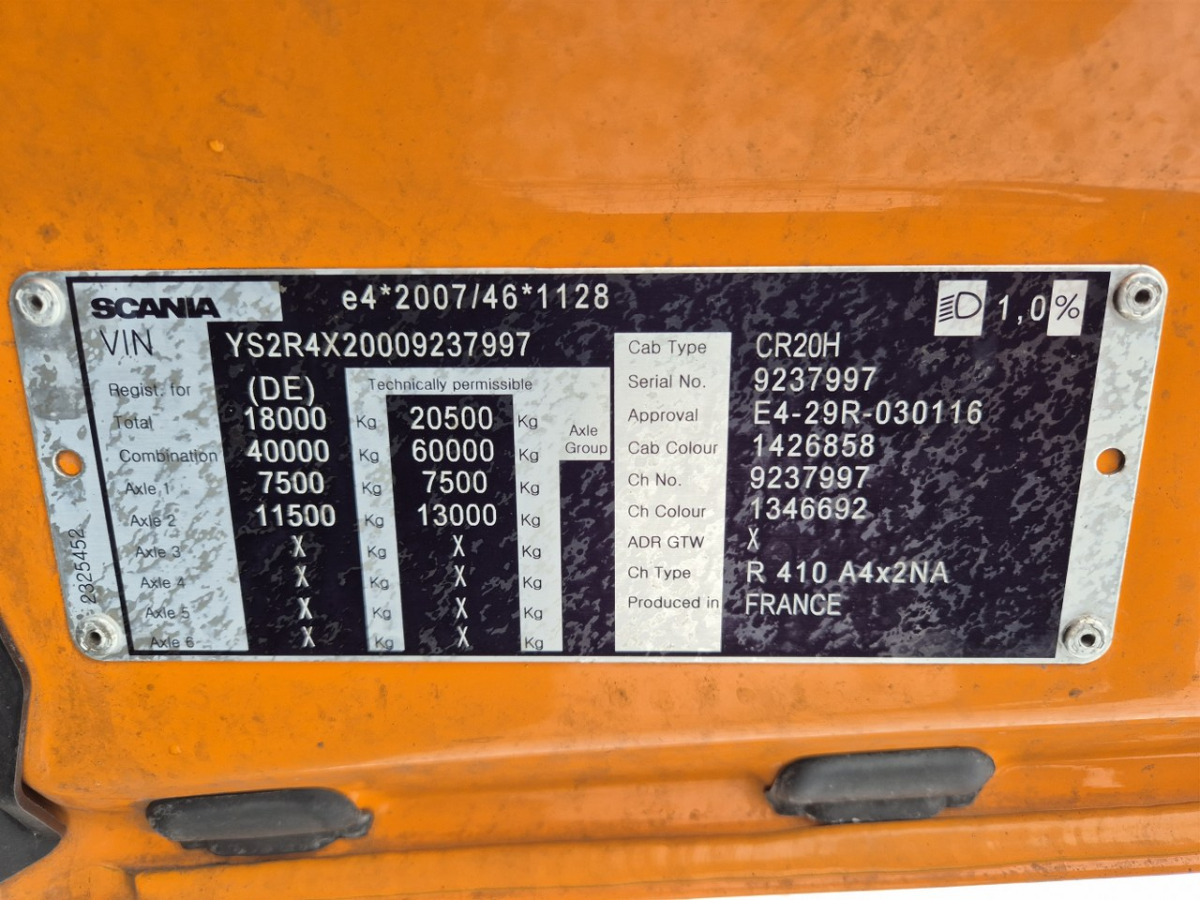 Tracteur routier SCANIA R410  CIĄGNIK SIODŁOWY: photos 48