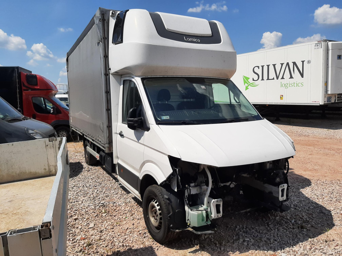 Utilitaire rideaux coulissants (PLSC) VOLKSWAGEN CRAFTER PLANDEKA