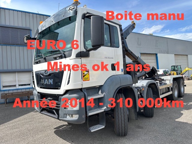 MAN TGS 35440 - Camion ampliroll: photos 1 MAN TGS 35440 - Camion ampliroll: photos 1
