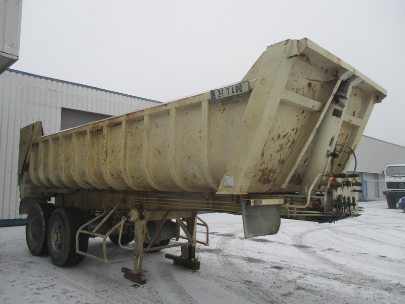 Fruehauf 2 Axle ,Steel Tipper , Drum Brakes , Spring suspension - Semi-remorque benne: photos 4 Fruehauf 2 Axle ,Steel Tipper , Drum Brakes , Spring suspension - Semi-remorque benne: photos 4