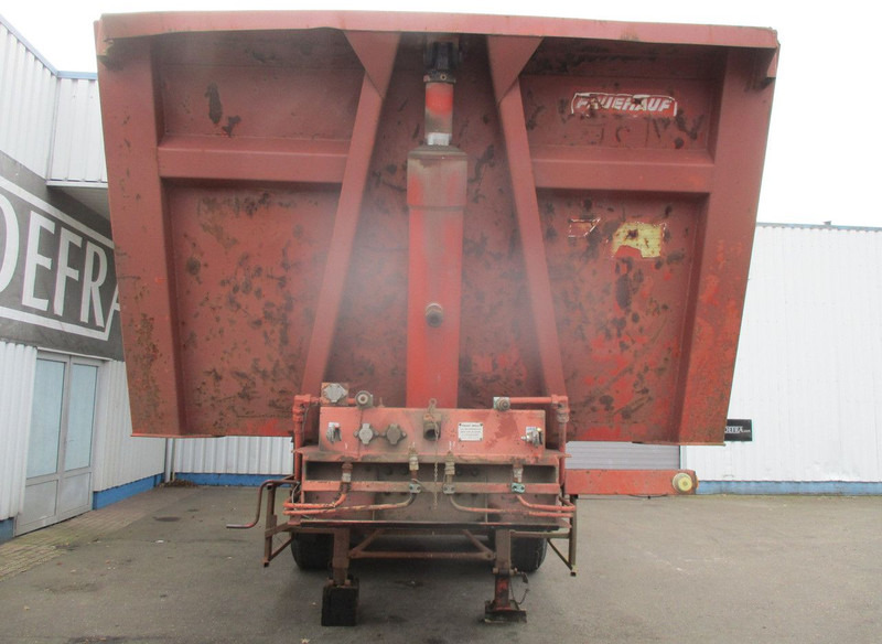 Semi-remorque benne Fruehauf D33C , 2 axle , Steel tipper trailer , Drum Brakes , Spring suspension: photos 6