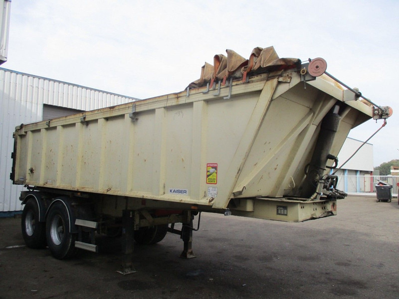 Kaiser 2 axle , Steel tipper trailer , Drum Brakes , Spring Suspension - Semi-remorque benne: photos 4 Kaiser 2 axle , Steel tipper trailer , Drum Brakes , Spring Suspension - Semi-remorque benne: photos 4