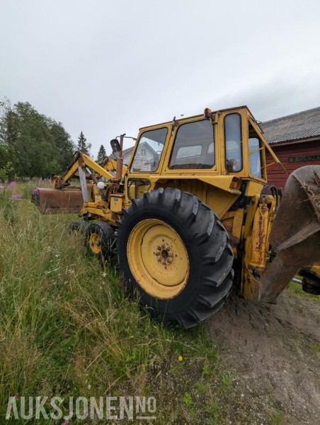 1970 Volvo BM 650 traktorgraver med Hymas 61 graver - Motorredskap - Tracteur agricole: photos 5 1970 Volvo BM 650 traktorgraver med Hymas 61 graver - Motorredskap - Tracteur agricole: photos 5