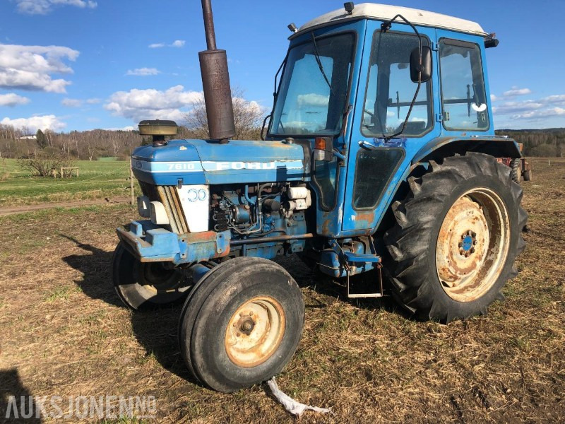 1980 Ford 7610 - Tracteur agricole: photos 1 1980 Ford 7610 - Tracteur agricole: photos 1