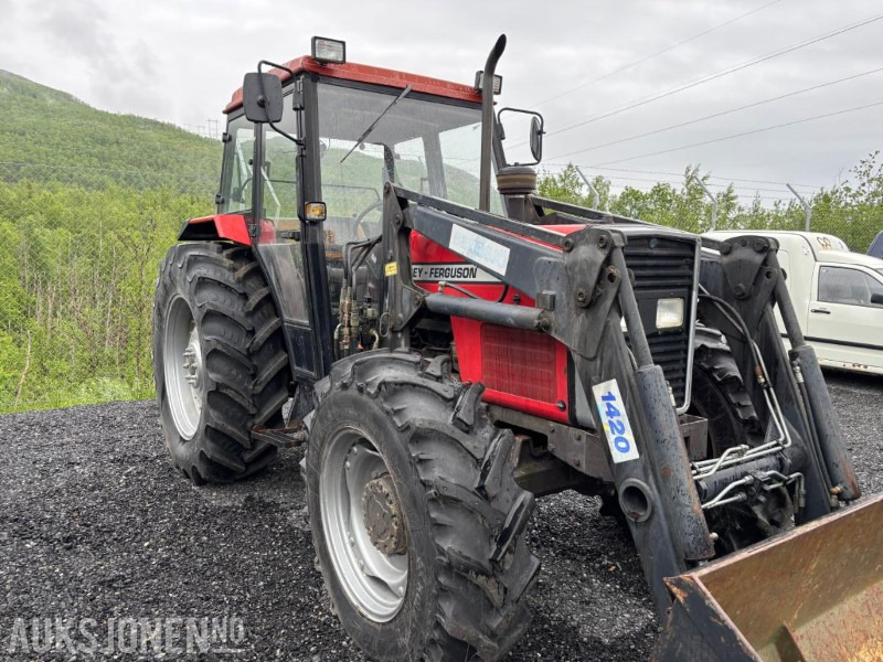 1988 Massey Ferguson 375 4WD - Tracteur agricole: photos 4 1988 Massey Ferguson 375 4WD - Tracteur agricole: photos 4