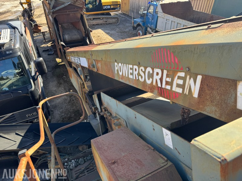 1988 Powerscreen T. Chieftain 1400 - Sikteverk - Crible: photos 4 1988 Powerscreen T. Chieftain 1400 - Sikteverk - Crible: photos 4