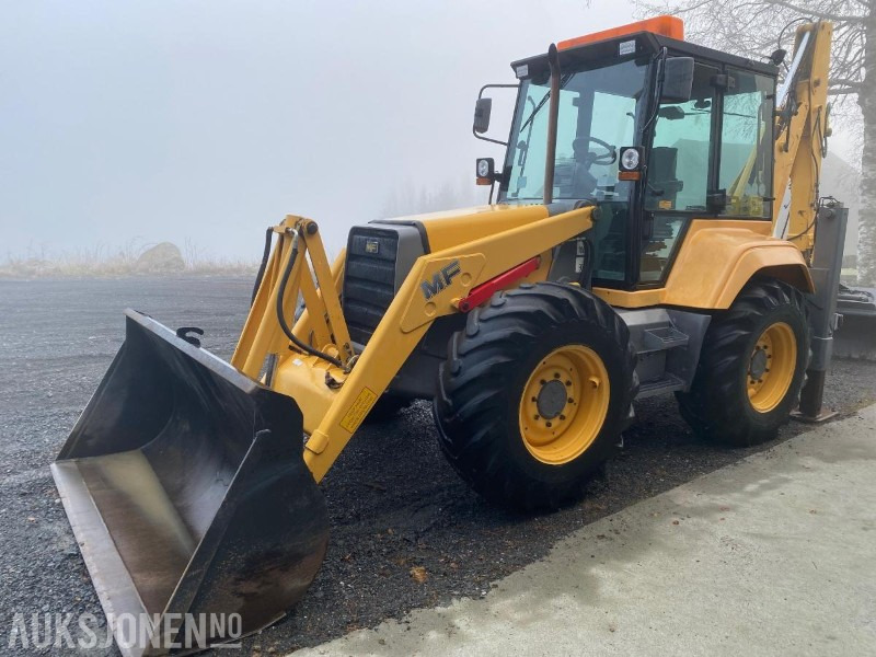 1995 TRAKTORGRAVER - MF 965 FERMEC MVA FRI - Tractopelle: photos 1 1995 TRAKTORGRAVER - MF 965 FERMEC MVA FRI - Tractopelle: photos 1