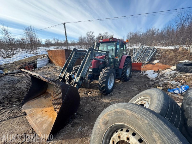 2002 CASE IH CS94A Traktor - Frontlaster - Skuff - Nye dekk - 5124T - Tracteur agricole: photos 1 2002 CASE IH CS94A Traktor - Frontlaster - Skuff - Nye dekk - 5124T - Tracteur agricole: photos 1