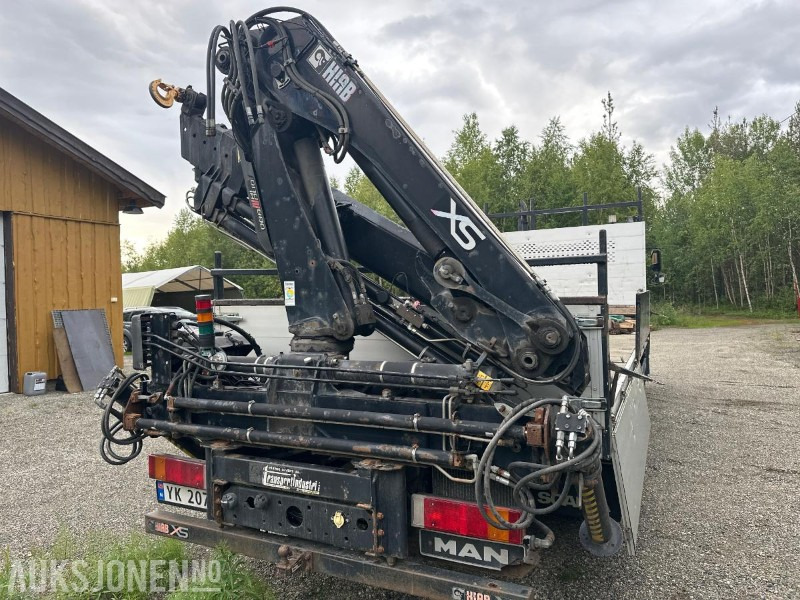 2003 MAN 15.255LC kranbil med plan - HIAB XS 088 kran - Kun 197.000km - Camion grue: photos 5 2003 MAN 15.255LC kranbil med plan - HIAB XS 088 kran - Kun 197.000km - Camion grue: photos 5