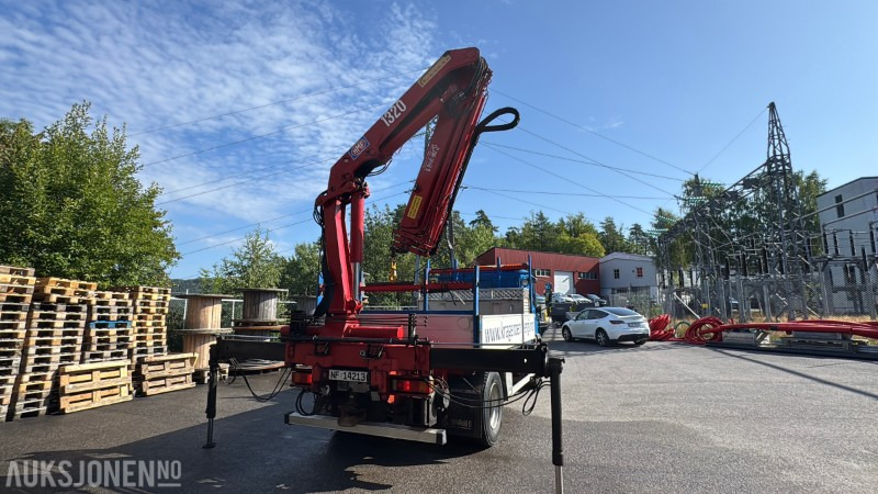 Camion grue 2005 Iveco Eurocargo - Kranbil - HMF1320 K4 kran: photos 12