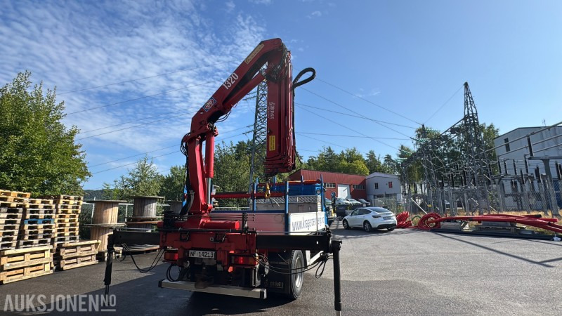 Camion grue 2005 Iveco Eurocargo - Kranbil - HMF1320 K4 kran: photos 15