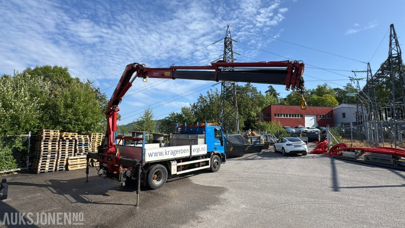 Camion grue 2005 Iveco Eurocargo - Kranbil - HMF1320 K4 kran: photos 16