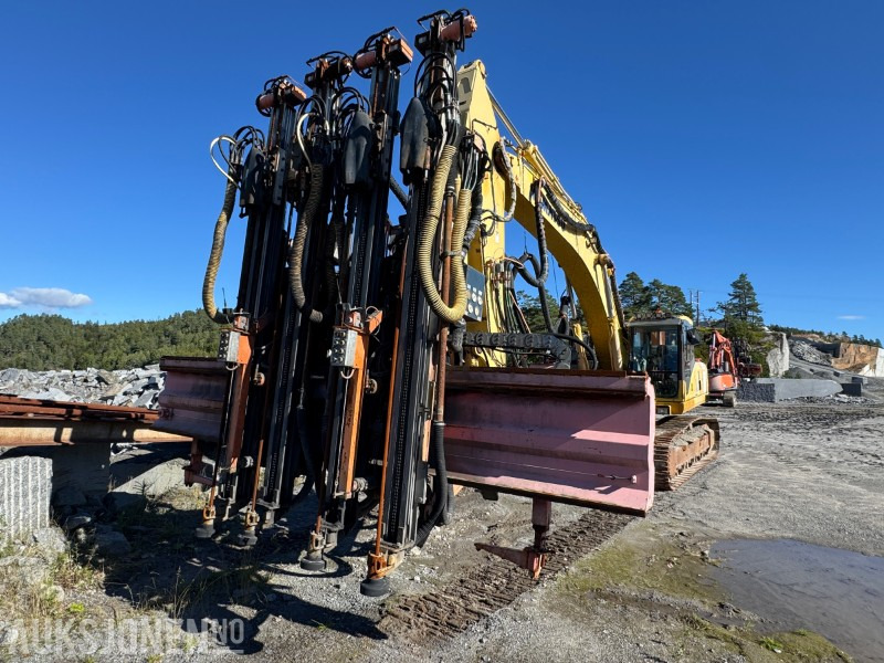 2005 Komatsu PC340 LC-7 Gravemaskin m/ Sandvik DQ440 steintrimmer - Foreuse: photos 4 2005 Komatsu PC340 LC-7 Gravemaskin m/ Sandvik DQ440 steintrimmer - Foreuse: photos 4