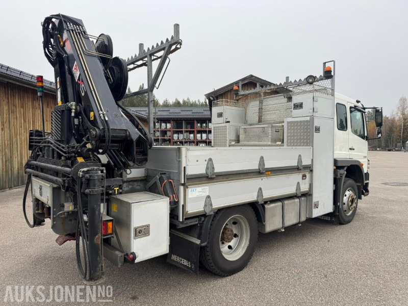2005 Mercedes-Benz 1225AF/36AT linjebil med kran og masse utstyr - Camion grue: photos 5 2005 Mercedes-Benz 1225AF/36AT linjebil med kran og masse utstyr - Camion grue: photos 5