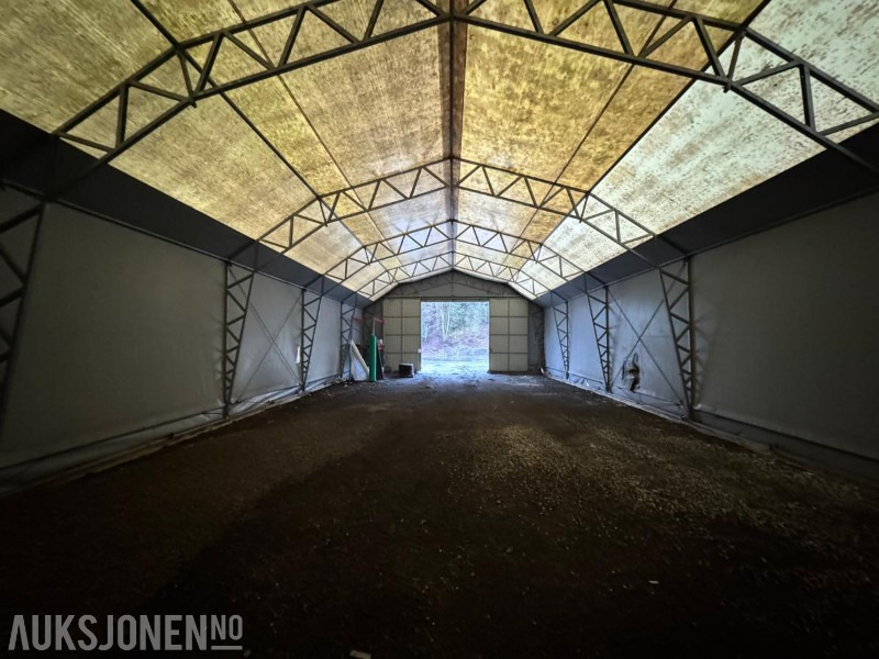 Matériel de chantier 2006 JP HALLAR LAGERHALL 20X10 METER: photos 14