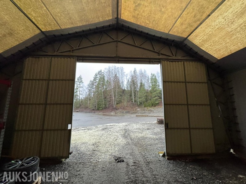 Matériel de chantier 2006 JP HALLAR LAGERHALL 20X10 METER: photos 15