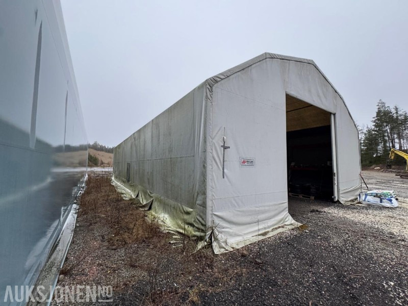Matériel de chantier 2006 JP HALLAR LAGERHALL 20X10 METER: photos 6