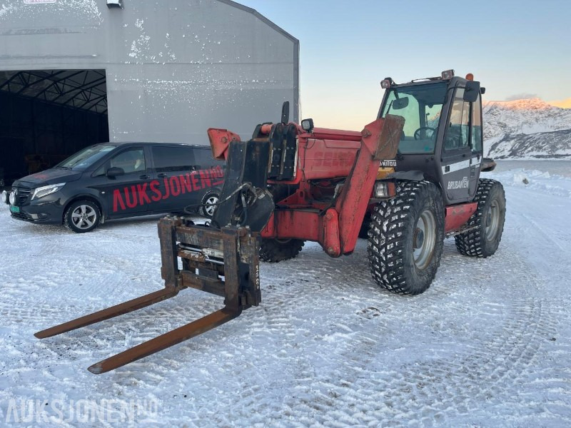 2006 Manitou MT 1740 SLT Teleskoptruck, mye utstyr, og kun 5885 timer - Chariot télescopique: photos 1 2006 Manitou MT 1740 SLT Teleskoptruck, mye utstyr, og kun 5885 timer - Chariot télescopique: photos 1