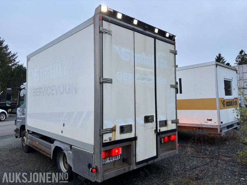 2007 Mercedes-Benz Servicebil Med Palfinger kran og Diesel generator. - Camion fourgon: photos 5 2007 Mercedes-Benz Servicebil Med Palfinger kran og Diesel generator. - Camion fourgon: photos 5
