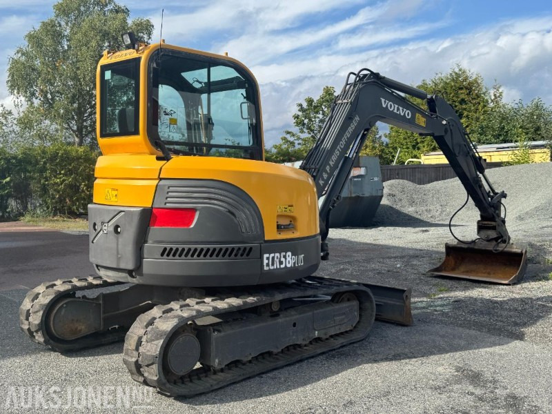 2007 Volvo ECR58 gravemaskin / 951 timer - Pelle: photos 5 2007 Volvo ECR58 gravemaskin / 951 timer - Pelle: photos 5
