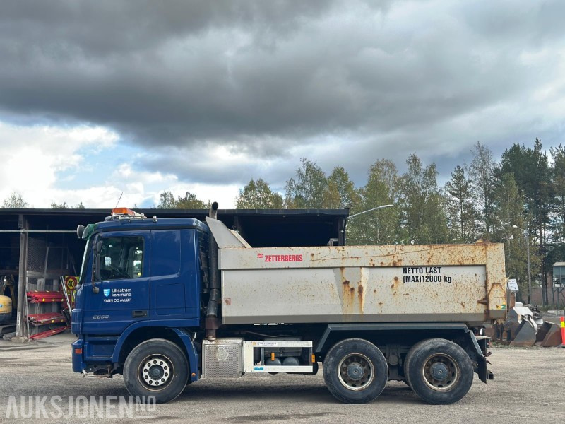 2008 Mercedes-Benz Actros 2655 K 6X4 V8 Tippbil - Camion benne: photos 2 2008 Mercedes-Benz Actros 2655 K 6X4 V8 Tippbil - Camion benne: photos 2