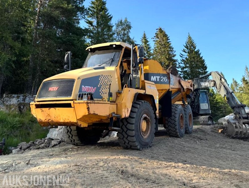 2008 Moxy MT26HL 6x6 – Dumper med hvite skilt – Leveres sertifisert - Tombereau: photos 1 2008 Moxy MT26HL 6x6 – Dumper med hvite skilt – Leveres sertifisert - Tombereau: photos 1