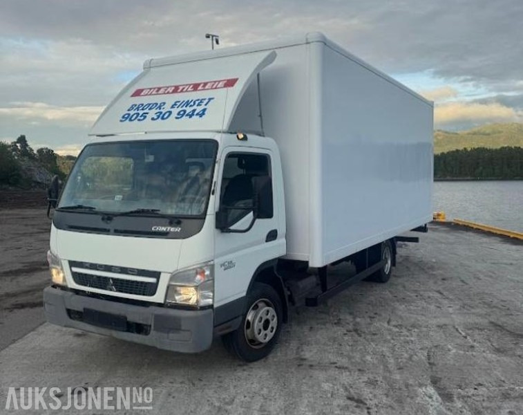 2011 Mitsubishi Canter SKAPBIL MED LIFT LAV KM 67000 km - INGEN MINSTEPRIS - Camion fourgon: photos 1 2011 Mitsubishi Canter SKAPBIL MED LIFT LAV KM 67000 km - INGEN MINSTEPRIS - Camion fourgon: photos 1
