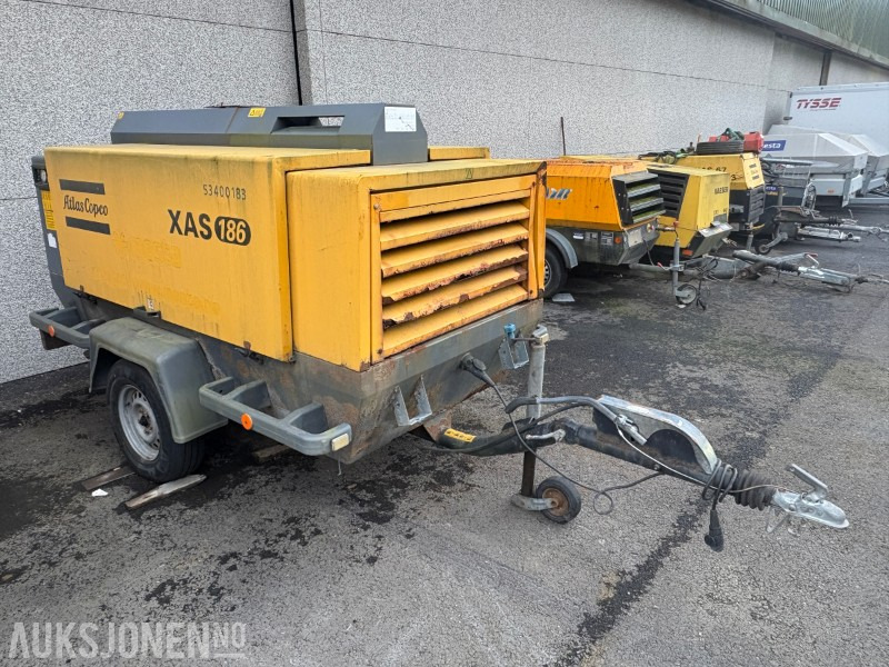 2012 Atlas Copco XAS 186 kompressor - Matériel de chantier: photos 2 2012 Atlas Copco XAS 186 kompressor - Matériel de chantier: photos 2