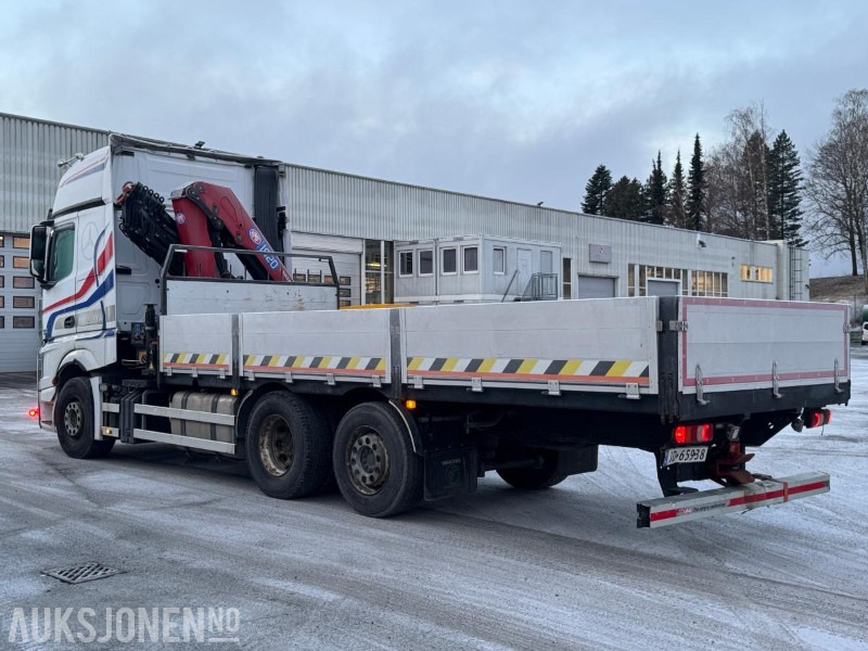 2013 Mercedes-Benz Actros kranbil / HMF kran / 19 tonnmeter - Camion grue: photos 3 2013 Mercedes-Benz Actros kranbil / HMF kran / 19 tonnmeter - Camion grue: photos 3