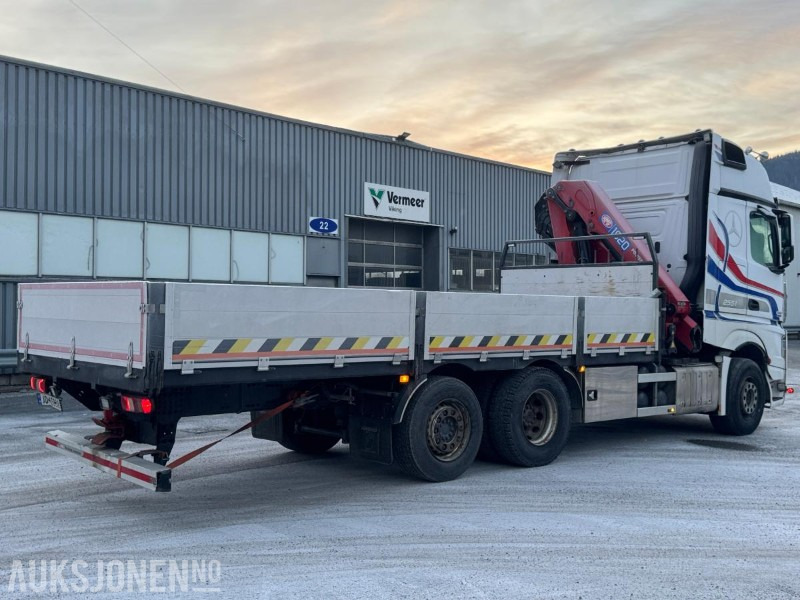 2013 Mercedes-Benz Actros kranbil / HMF kran / 19 tonnmeter - Camion grue: photos 5 2013 Mercedes-Benz Actros kranbil / HMF kran / 19 tonnmeter - Camion grue: photos 5