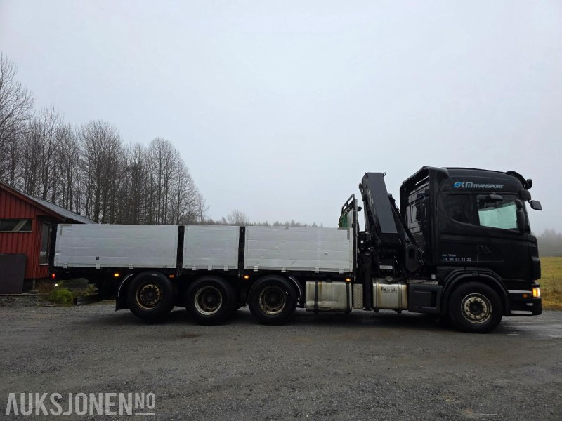 2013 SCANIA G480 8X4 KRANBIL • HIAB XS 377 E-8 HIPRO • EURO 5 • KRAN GODKJENT TIL 05/2026 - Camion grue: photos 4 2013 SCANIA G480 8X4 KRANBIL • HIAB XS 377 E-8 HIPRO • EURO 5 • KRAN GODKJENT TIL 05/2026 - Camion grue: photos 4