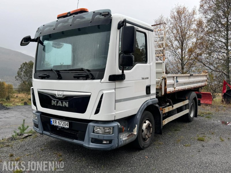 2014 MAN TGL 8.180 Tippbil - Treveistipp - Euro 6 - Gått 150.000 km - Nylig EU godkjent - Camion benne: photos 1 2014 MAN TGL 8.180 Tippbil - Treveistipp - Euro 6 - Gått 150.000 km - Nylig EU godkjent - Camion benne: photos 1