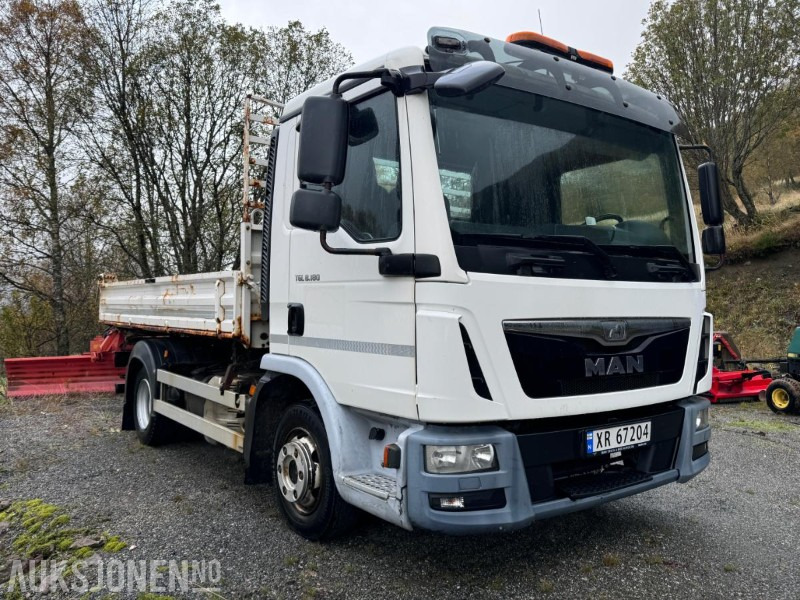 2014 MAN TGL 8.180 Tippbil - Treveistipp - Euro 6 - Gått 150.000 km - Nylig EU godkjent - Camion benne: photos 3 2014 MAN TGL 8.180 Tippbil - Treveistipp - Euro 6 - Gått 150.000 km - Nylig EU godkjent - Camion benne: photos 3