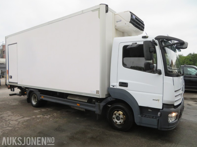 Camion fourgon 2014 Mercedes-Benz Atego - Kjølebil med Carrier Xarios 600 og Lamberet skap