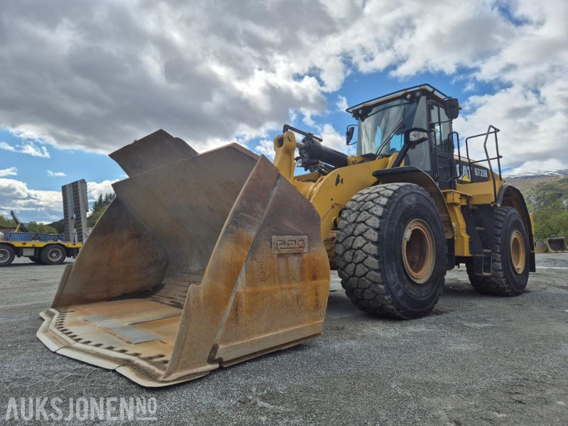 2015 Cat 972M 4x4 hjullaster med skuff - Chargeuse sur pneus: photos 1 2015 Cat 972M 4x4 hjullaster med skuff - Chargeuse sur pneus: photos 1