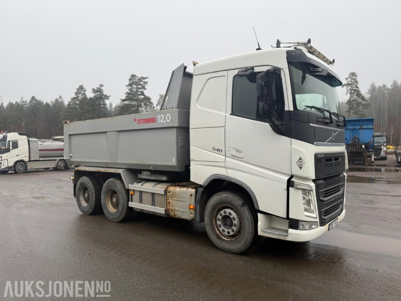 2015 VOLVO FH540 6X4 Euro6 TIPPBIL SERVICEHISTORIKK ZETTERBERG PÅBYGG. - Camion benne: photos 4 2015 VOLVO FH540 6X4 Euro6 TIPPBIL SERVICEHISTORIKK ZETTERBERG PÅBYGG. - Camion benne: photos 4