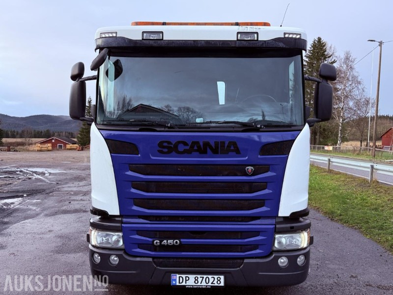 2016 Scania G450 EURO 6 444933 km - Styrbar boggi og Webasto - Camion ampliroll: photos 2 2016 Scania G450 EURO 6 444933 km - Styrbar boggi og Webasto - Camion ampliroll: photos 2