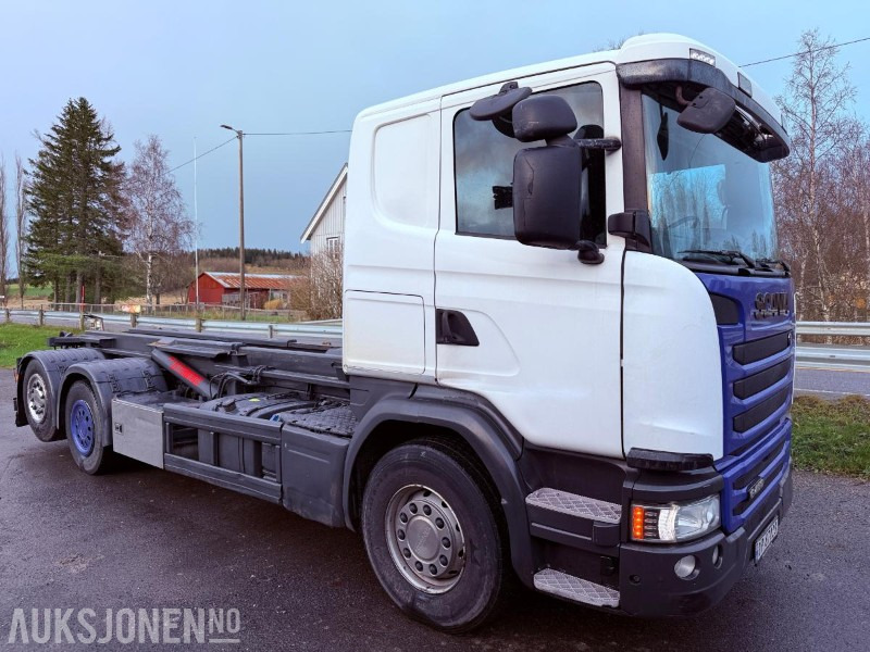 2016 Scania G450 EURO 6 444933 km - Styrbar boggi og Webasto - Camion ampliroll: photos 3 2016 Scania G450 EURO 6 444933 km - Styrbar boggi og Webasto - Camion ampliroll: photos 3