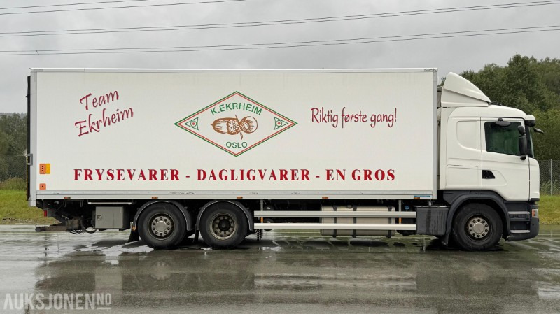 2016 Scania G450 med 2-soners kjøl- og frys, 1 eier, 2 kjølesoner, Gullavtale, Zepro, Onspot kjettinger, ryggekamera - Camion fourgon: photos 4 2016 Scania G450 med 2-soners kjøl- og frys, 1 eier, 2 kjølesoner, Gullavtale, Zepro, Onspot kjettinger, ryggekamera - Camion fourgon: photos 4