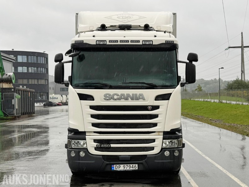 2016 Scania G450 med 2-soners kjøl- og frys, 1 eier, 2 kjølesoner, Gullavtale, Zepro, Onspot kjettinger, ryggekamera - Camion fourgon: photos 2 2016 Scania G450 med 2-soners kjøl- og frys, 1 eier, 2 kjølesoner, Gullavtale, Zepro, Onspot kjettinger, ryggekamera - Camion fourgon: photos 2
