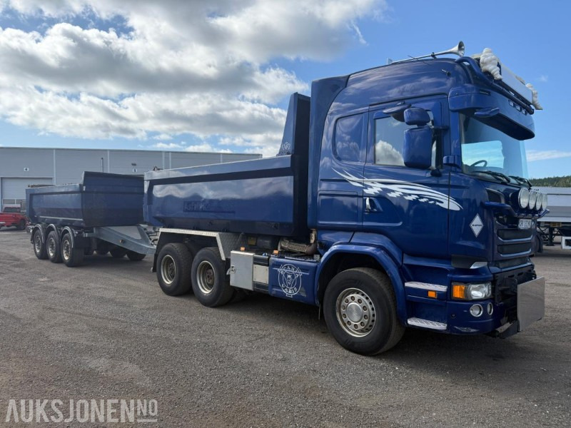 2016 Scania R730 6X4 Euro6 TIPPBIL M/ NOR SLEP HENGER BRØYTERIGGET NYLIG EU GODKJENT. - Camion benne: photos 2 2016 Scania R730 6X4 Euro6 TIPPBIL M/ NOR SLEP HENGER BRØYTERIGGET NYLIG EU GODKJENT. - Camion benne: photos 2