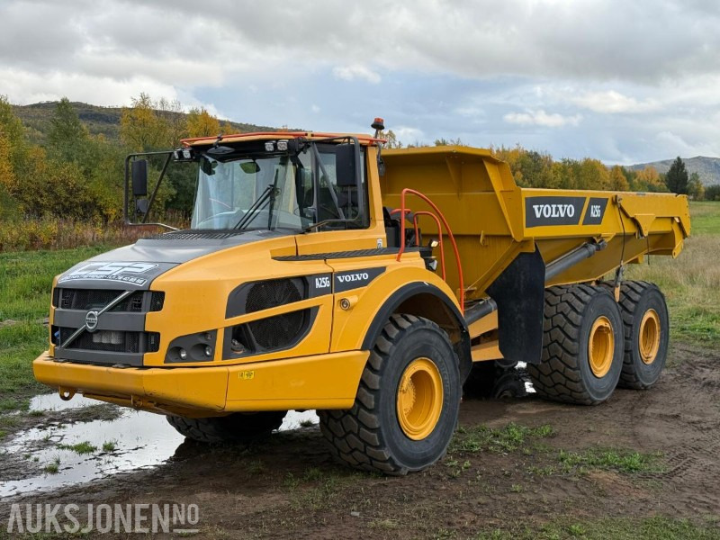 2017 Volvo A25 Dumper - 5060 timer - Tombereau: photos 1 2017 Volvo A25 Dumper - 5060 timer - Tombereau: photos 1