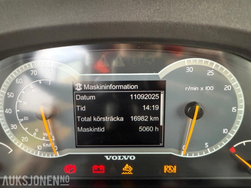 Tombereau 2017 Volvo A25G Dumper - 5181 timer - Brede dekk - Høy front gavel: photos 23 Tombereau 2017 Volvo A25G Dumper - 5181 timer - Brede dekk - Høy front gavel: photos 23