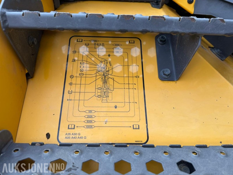 Tombereau 2017 Volvo A25G Dumper - 5181 timer - Brede dekk - Høy front gavel: photos 12 Tombereau 2017 Volvo A25G Dumper - 5181 timer - Brede dekk - Høy front gavel: photos 12