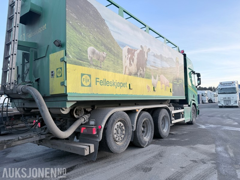 2019 Scania R 580 8x4 tridem krokløft - VDL 24t krok - Camion ampliroll: photos 4 2019 Scania R 580 8x4 tridem krokløft - VDL 24t krok - Camion ampliroll: photos 4