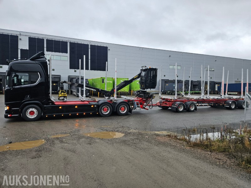 2020 Scania R730 B6x4NB med henger - Camion grumier: photos 2 2020 Scania R730 B6x4NB med henger - Camion grumier: photos 2