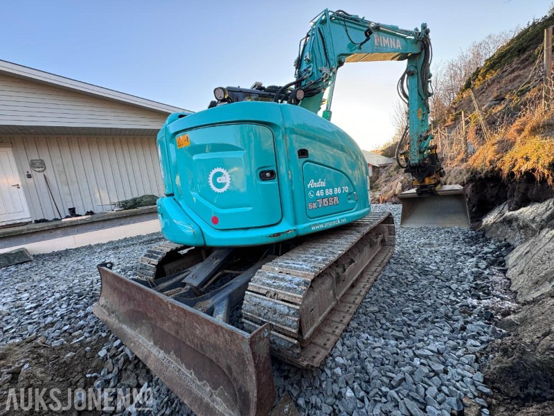 2021 Kobelco SK75SR-7 - 8 tonns Gravemaskin - Sentralsmøring - Engcon tiltrotator - Hammer - Pusskuffe - Gallerskufffe - Graveskuffe - Smalskuffe og Klype - Gått 2732 timer - Pelle: photos 5 2021 Kobelco SK75SR-7 - 8 tonns Gravemaskin - Sentralsmøring - Engcon tiltrotator - Hammer - Pusskuffe - Gallerskufffe - Graveskuffe - Smalskuffe og Klype - Gått 2732 timer - Pelle: photos 5